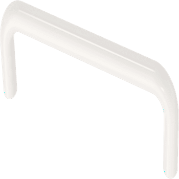 Mainstays 3" (76mm) Wire Cabinet Pull, Furniture Drawer Handles, White, 2-Pack