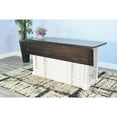 thumbnail image 5 of Sunny Designs Carriage House Kitchen Island with Drop Leaf, Wood Espresso, 38 in, 5 of 8