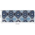 thumbnail image 7 of Blue Geometric Pattern Kitchen Rug Mat,Kitchen Runner Rugs Non Skid Washable,Decorative Kitchen Floor Mats for Kitchen,Sink,Laundry,17"x47.2", 7 of 7