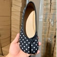 thumbnail image 4 of EaseDay Women's Flat Shoes Comfortable Slip On Ballet Flats Split Toe Style Lightweight Casual Fashion Shoes for Women Office Travel and Everyday Use, 4 of 9
