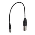 thumbnail image 4 of Cable de audio mini XLR de 3 pines macho a conector Canon para transferencia de interfaz de micrófono de cámara, 4 of 15