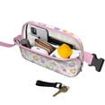 thumbnail image 4 of Lightweight Belt Bag Cute Crossbody Bags for Commuters Stylish Waist Packs Running Workout Hiking Travel Fanny Pack Ice Cream, 4 of 7