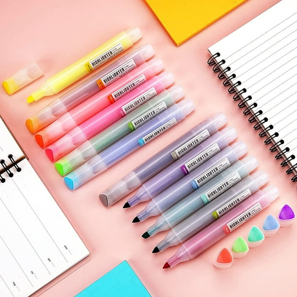 $1/mo - Finance Mr. Pen- Pastel Highlighters , 12 Pack , Assorted