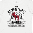 thumbnail image 4 of Inktastic Pigeon Forge Tennessee The Adventure is Calling and I Must Go Boys or Girls Toddler T-Shirt, 4 of 5