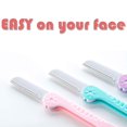 thumbnail image 2 of 6 Pack Eyebrow Razor - Premium Facial Razor, Eyebrow Trimmer/Shaper Set, Exfoliating Dermaplaning Tool for Women, 2 of 7