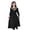 hwj# Black533, variant on Huowey Girls Elegant Dresses 3/4 Sleeve Round Neck Maxi Dress For Teen Girls High Waist Casual Party Wear Comfortable Dailywear,Pink,3-4 Years
