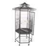 A&E Cage HEX2727 Platinum Hexagonal Cage with 27 Panels