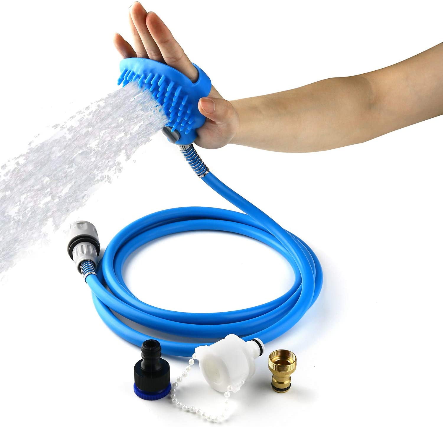 JoyX Pet Bathing Shower Tool Dog Shower Sprayer, for Dog Cat Horse