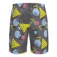 thumbnail image 6 of Naloa Geometric Men's Beach Shorts, Surfing shorts, Swim trunks, Quick Dry Swim Trunks for Surfing Beach Fun - Medium, 6 of 9