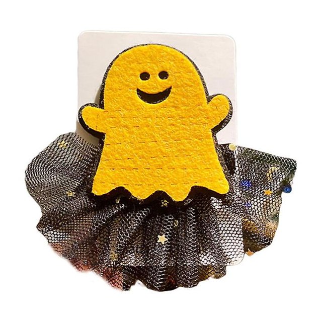 Pasador de pelo de malla kawaii, horquilla para disfraz, recuerdo de fiesta, sombrero de cosplay, decoración de ropa, regalos para niñas, niños y mujeres, fantasma