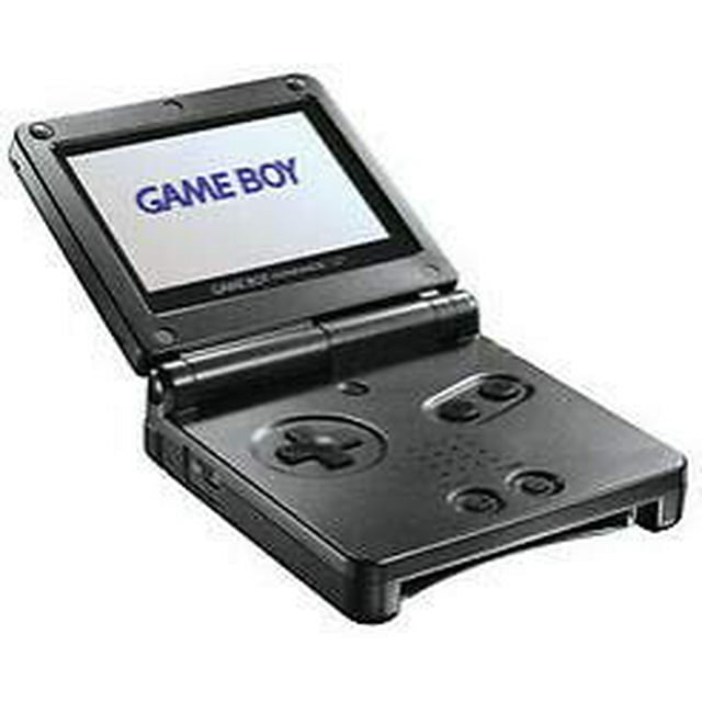 Nintendo Gameboy Advance SP reacondicionado color negro