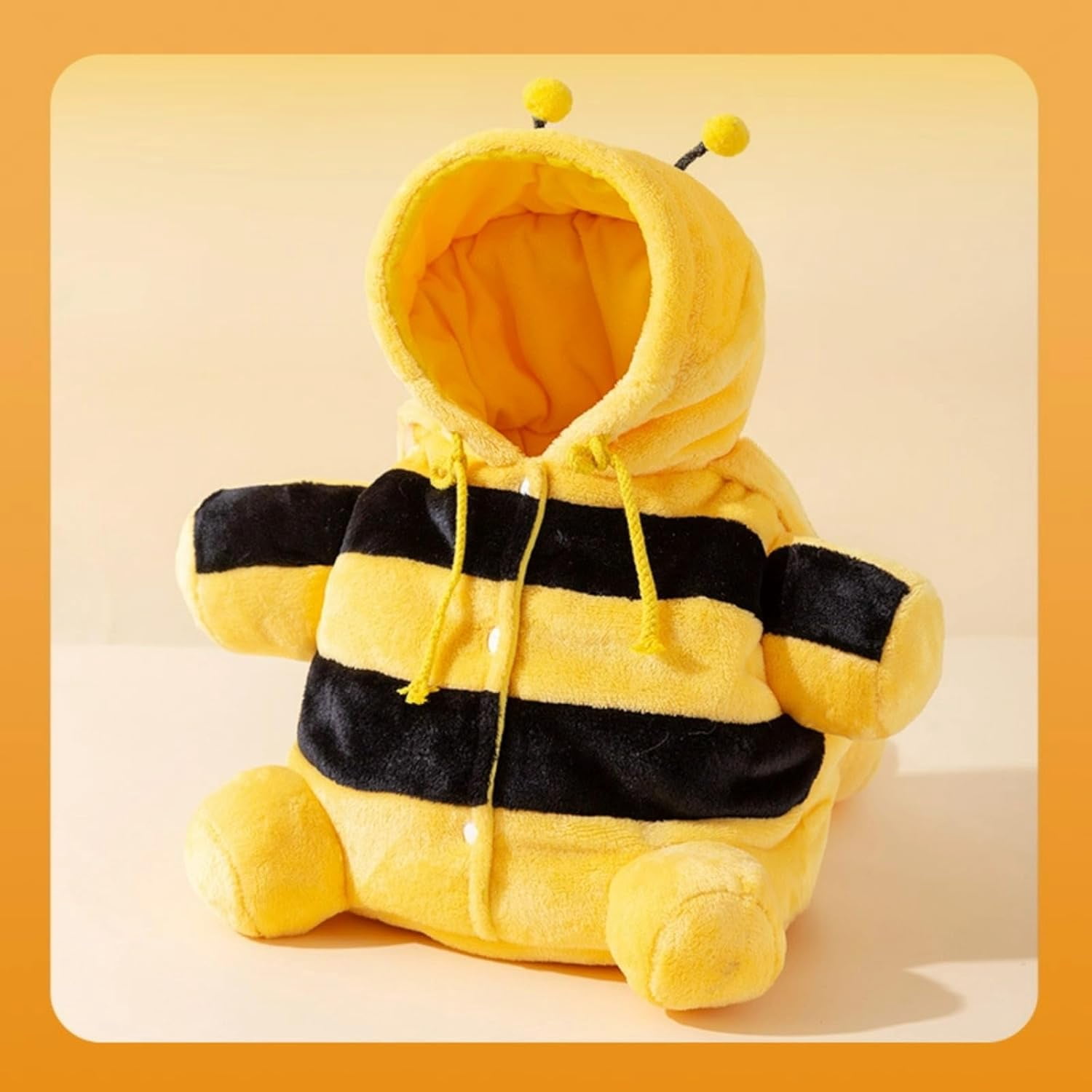 Cat Puppy Plush Outing Backpack, Teddy Bear Design Pet Carrier with Anti-Escape Feature, Warm and Breathable Foldable Backpack for Small Dogs and Cats