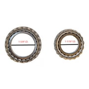 Pre-Greased Trailer Hub Kit (RHI-H-1000-PG-PR) 5 Bolt on 4-1/2 Inch Circle with 1-3/8 & 1-1/16 I.D. Bearings - One Pair