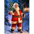 thumbnail image 1 of GATYZTORY-pintura de diamantes con marco de Papá Noel, mosaico de diamantes para adultos y niños, regalo, arte de pared, decoración de artesanía para Navidad, 1 of 4
