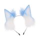thumbnail image 2 of Aro para el pelo con orejas de felpa Salvador Azul, 2 of 8