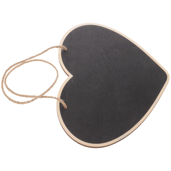 TABLZONE Wooden Hanging Chalkboard Sign for Home Black Easy to Wipe and Hang