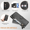 thumbnail image 4 of Wallet Case for Google Pixel 7PRO with Wrist Strap Shoulder Strap Women Girls Black, 4 of 5