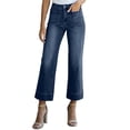 thumbnail image 2 of Zormilly Straight Leg Jeans for Women High Waisted Stretchy Wide Leg Denim Pants with Pockets Casual Cropped Jeans, S-2XL, 2 of 7