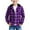 Purple, variant on GUNIA Boys Long Sleeve Plaid Shirt Button Down Shirts Casual Classic Stylish T-Shirt Tops Coat Jacket Outerwear For Boys And Girls 5-16 Years Blue