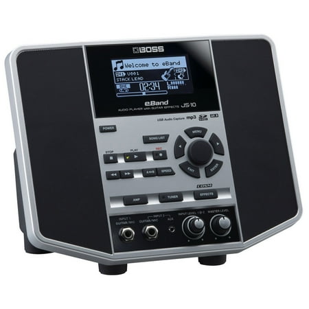 Comp Rotary - Boss eBand JS-10 Audio Player with Guitar Effects & Full Range 2.1 Channel Sound