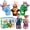 Farm Friends 01, variant on Joyfy 6Pcs Kids Hand Puppet with Mouth, Toddler Animal Plush Toy for Show Theater, Birthday Gifts, Easter Basket Stuffers
