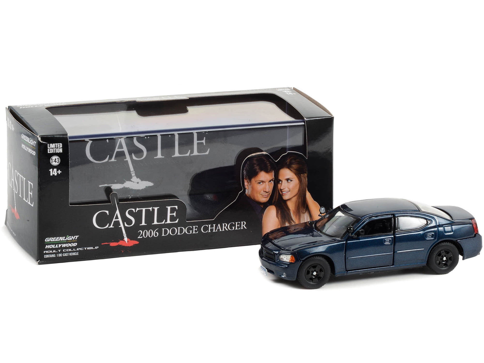 Diecast 2006 Dodge Charger Police Midnight Blue Pearlcoat Detective diecast-2006-dodge-charger-police-midnight-blue-pearlcoat-detective