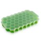 thumbnail image 1 of Honeycomb Shaped Silicone Ice Tray With Lid, Foldable 37 Grid Ice Maker Box, 1 of 5