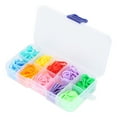 thumbnail image 4 of Knitting Needle Clip, 10 Different Colors Plastic Plastic Knitting Marker Flexibility  For Knitting For DIY, 4 of 8