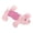 Pink, variant on M Buder Yellow Duck Pet Plush Toy for Dogs and Cats Squeaky Chew Toy Cute Animal Shape Soft Stuffed Throw Fetch Play Toy for Small Medium Pets Stress Relief (9.84 inches / 25 cm)