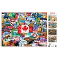 thumbnail image 5 of MasterPieces 550 Piece Jigsaw Puzzle - Greetings From Canada - 18"x24", 5 of 6
