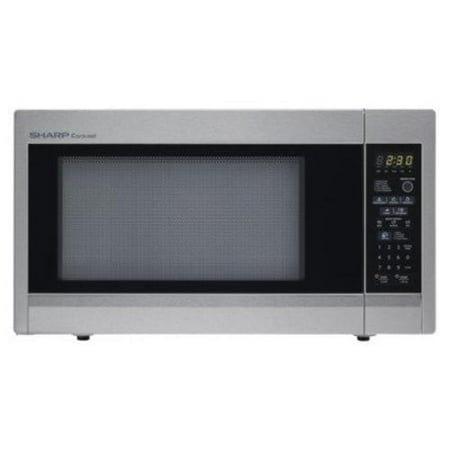 Sharp 1.8 Cu.ft, 1100w Full-size Countertop Microwave - Single - 1.80 ...
