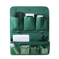 thumbnail image 2 of Fiudx Bolsa de Almacenamiento Colgante, Diseño Multibolsillos, Tela, Organizador de Pared, Ahorra Espacio, Ideal para Baño, Sala de Estar, Oficina, Incluye 3 Ganchos, 1 Juego de Bolsas., 2 of 6