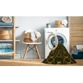 thumbnail image 2 of Ahgly Company Machine Washable Indoor Square Transitional Dark Bronze Brown Area Rugs, 6' Square, 2 of 7
