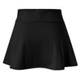 thumbnail image 3 of Vedolay Womens Skirts Women's Long Fashion High Waist A-Line Satin Skirts with Pockets,Black S, 3 of 5
