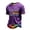 Purple, variant on Mens We The People Means Everyone American Flag Rainbow Pride T-Shirt Short Sleeve Casual Graphic Top for All Occasions