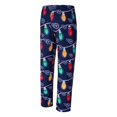 thumbnail image 3 of Men's Concepts Sport  Navy Tennessee Titans Garland Knit Raglan Long Sleeve Top and Pants Set, 3 of 3