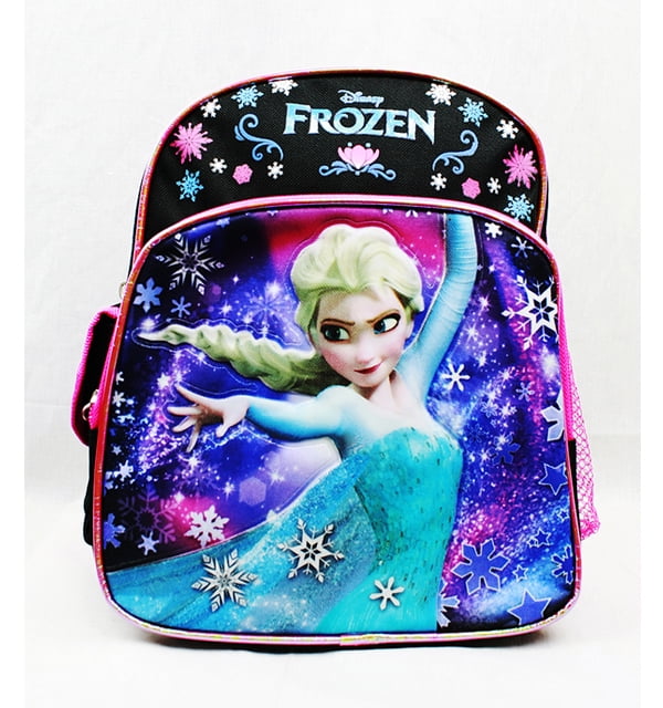 Mini Backpack Frozen Snow Princess Elsa Black 10 Bag New a04565