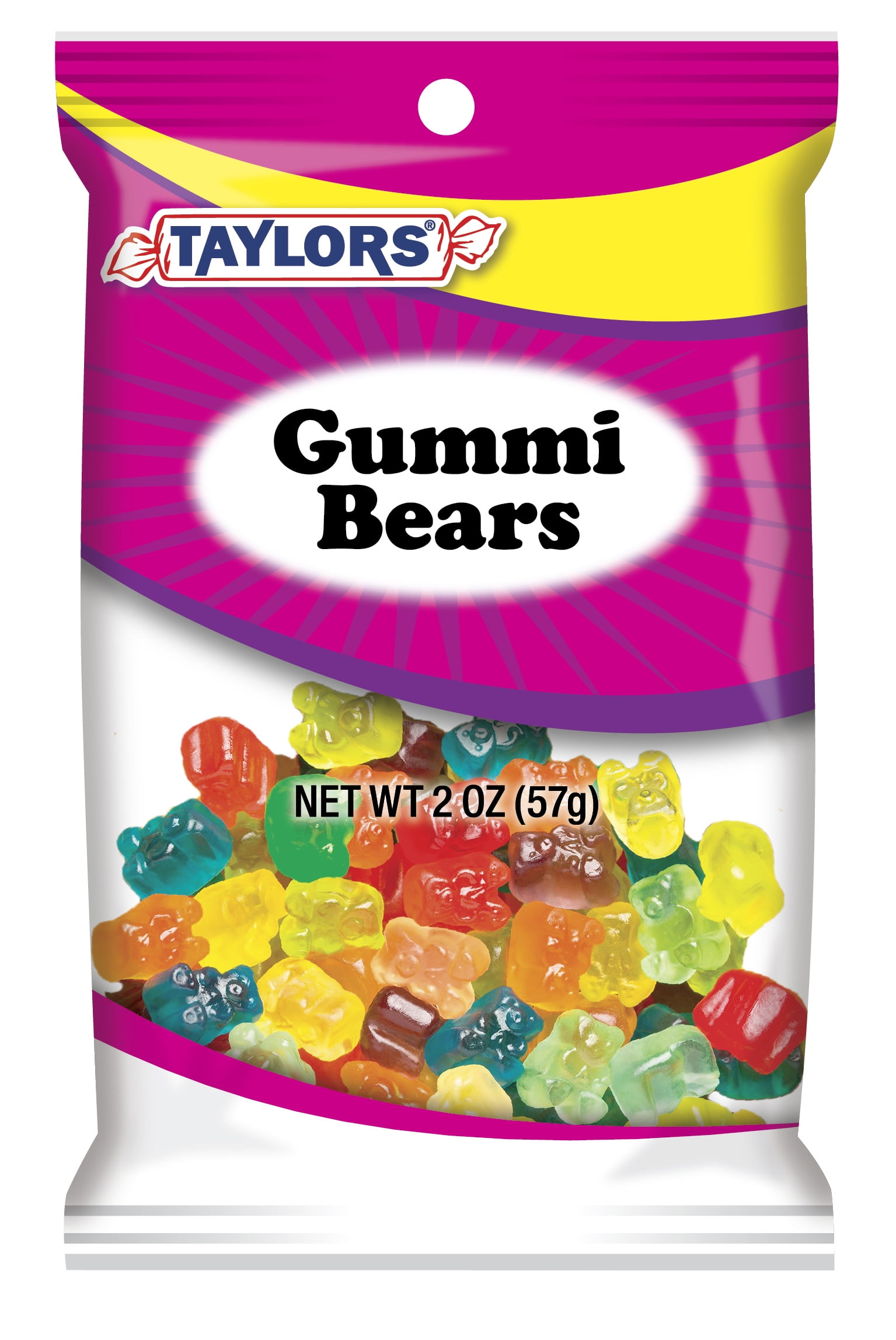 Taylors Candy 2 oz Gummi Bears Jelly Candies