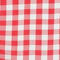 thumbnail image 2 of BalsaCircle Red Patriotic Veterans Day 90" x 132" Tablecloth Gingham Checke Polyester Washable 4th of July Linen, 2 of 4