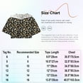 thumbnail image 7 of Hansber Kids Girls Short Sleeve Hooded Crop Top Solid Color Short Hooded Sweatshirt Stage Performance Light Blue 8, 7 of 7