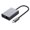 Gigabit, variant on YIGSECU Aluminum Alloy USB C Hub PD100W Fast Charging Design Data Transfer For Laptop Tablets Devices