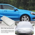 thumbnail image 2 of Universal Fit Car Hail Protection Blanket with Waterproof Silver Layer for Snow Ice and UV Defense, 2 of 8