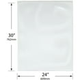 thumbnail image 2 of Plymor 24" x 30" (Pack of 50), 8 Mil Extra Thick Heavy Duty Zipper Reclosable Plastic Bags, 2 of 2