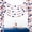 Blue,pink,rose Gold, variant on 5 Pieces Red Round Dots Garland Graduation Party Hanging Decor Each Length 13.1ft Glitter Paper Dot Streamers for Birthday Wedding Classroom Supplies (White)