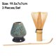 thumbnail image 5 of Bewildely Juego de Matcha japonés 3 en 1, batidor de bambú seguro, juegos de té de cucharadita, tienda de bebidas para interiores, herramientas para Teteras azul Bewildely HA010720-04B, 5 of 6