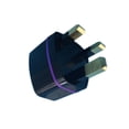 thumbnail image 2 of Adaptador De Reino Unido Adaptador de UE a Reino Unido Gran Bretaña Universal 0-250V Cobre puro sin conexión a tierra para el extranjero, 2 of 7