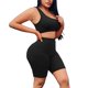 thumbnail image 4 of Leggings Fitness Sport Stretch Short Pants Mujer Pantalones de yoga, Negro, M Methold AP002149-06, 4 of 7