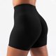 thumbnail image 2 of Pantalones cortos sin costuras con efecto lifting para mujer - Pantalones de gimnasio y yoga de cintura alta - Nailon y spandex - Tallas XS-XL, 2 of 4