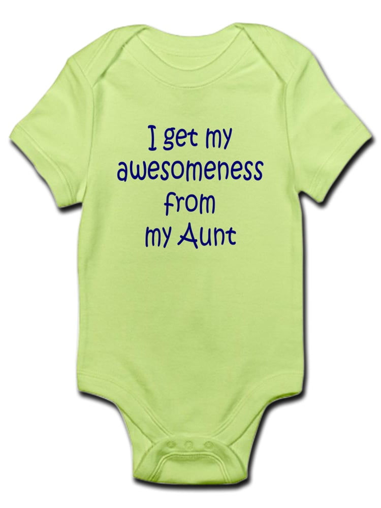 Awesomeness From Aunt Gerber OnesieAdorable Baby Shower Gift Baby Romper 