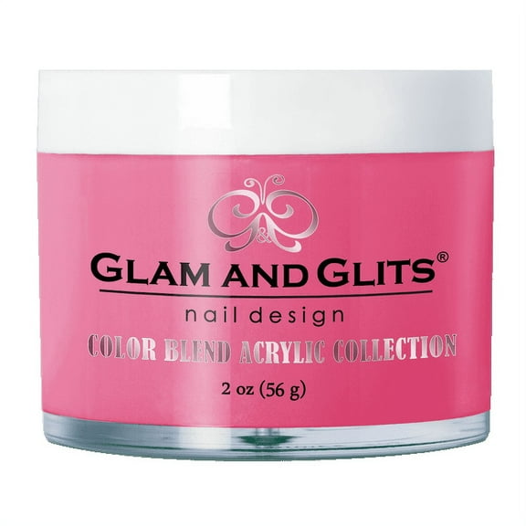 GLAM & GLITS - Nail Acrylic Color Powder from BLEND Collection 2oz/jar - SIP SIP HOORAY! - BL3062